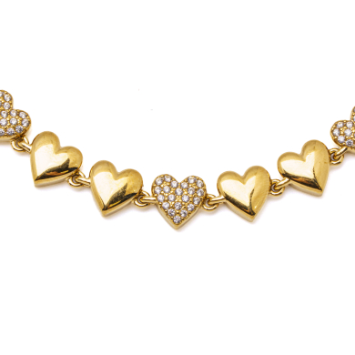 PULSERA ZO15926B DORADO  ACERO INOXIDABLE 2C32
