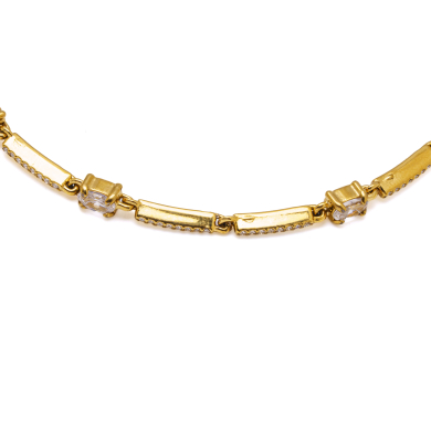 PULSERA ZO15900B  PLATEADO  ACERO INOXIDABLE 2B35