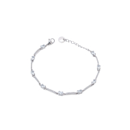 PULSERA ZO15900B PLATEADO  ACERO INOXIDABLE 2B35