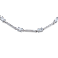 PULSERA ZO15900B PLATEADO  ACERO INOXIDABLE 2B35