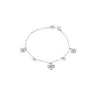 PULSERA ZO15601B PLATEADO  ACERO INOXIDABLE 2B410