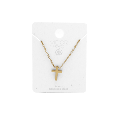 COLLAR ZO14977N DORADO Acero Inoxidable 2D32 2D32