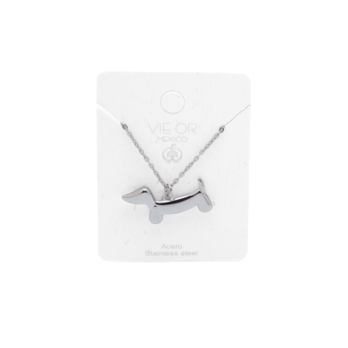 COLLAR ZO15937N PLATEADO Acero Inoxidable E24