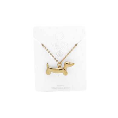 COLLAR ZO15937N DORADO Acero Inoxidable E24 E24