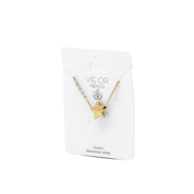 COLLAR ZO13303N Dorado Acero Inoxidable - E22