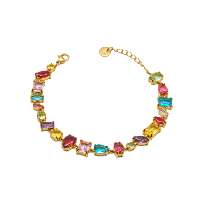PULSERA ZO15426B BLANCO PLATEADO Acero Inoxidable 2C33