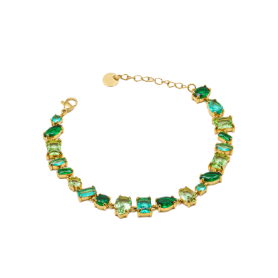 PULSERA ZO15426B AZUL DORADO Acero Inoxidable 2C33 2B59