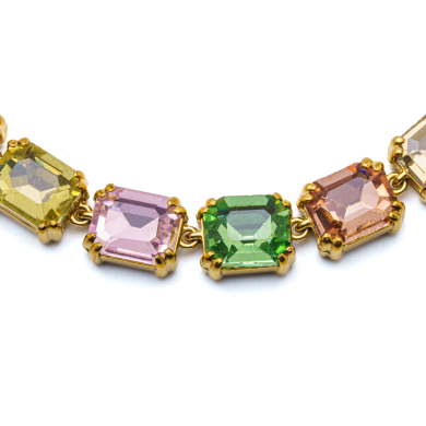 PULSERA ZO15420B DORADO MULTICOLOR ACERO INOXIDABLE 2B59