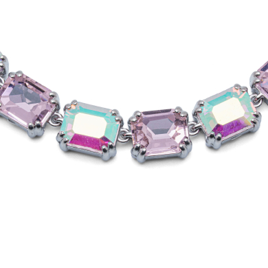 PULSERA ZO15420B PLATEADO ROSA ACERO INOXIDABLE 2B59