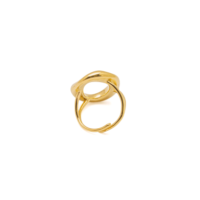 ANILLO ZO15547R DORADO Acero Inoxidable A53 A51