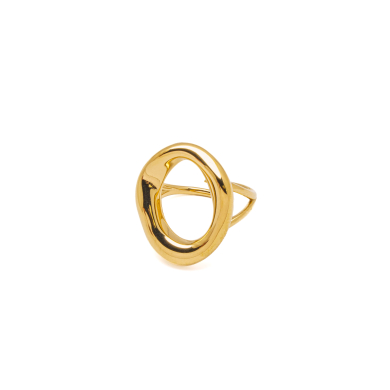 ANILLO ZO15547R DORADO Acero Inoxidable A53 A51