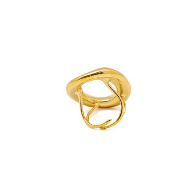 ANILLO ZO8990R300 Dorado Acero Inoxidable - A53