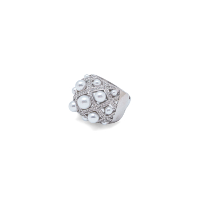ANILLOS ZO16074R PLATEADO  ACERO INOXIDABLE