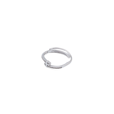 ANILLOS ZO13745R PLATEADO  ACERO INOXIDABLE A31