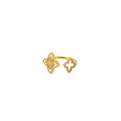 ANILLOS ZO15675R DORADO  ACERO INOXIDABLE A11