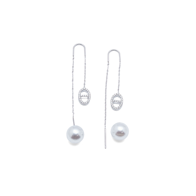 ARETES ZO15909E PLATEADO  ACERO INOXIDABLE F45