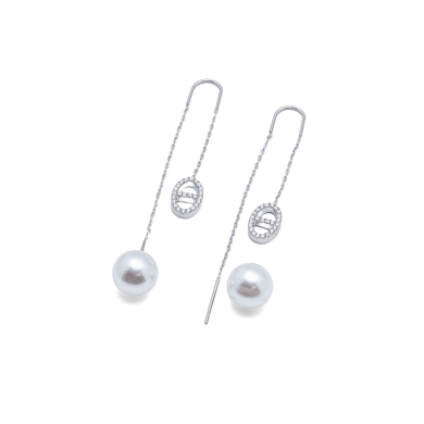 ARETES ZO15909E PLATEADO  ACERO INOXIDABLE F45