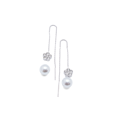 ARETES ZO15910E PLATEADO  ACERO INOXIDABLE F45