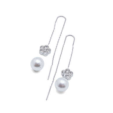 ARETES ZO15910E PLATEADO  ACERO INOXIDABLE F45