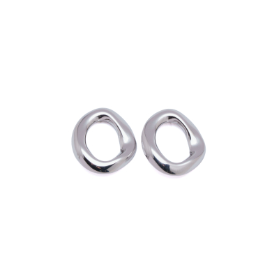 ARETES ZO14363E/20*23MM PLATEADO Acero Inxidable G41 G41