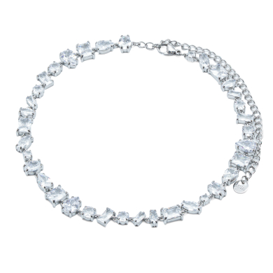 PULSERA ZO15426B BLANCO PLATEADO Acero Inoxidable 2C33