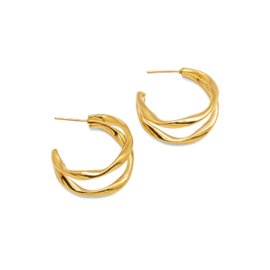 ARETES ZO13927E/27MM DORADO Acero Inoxidable F37 F28