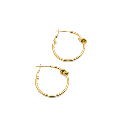 ARETES ZO16065E/30MM DORADO  ACERO INOXIDABLE F39