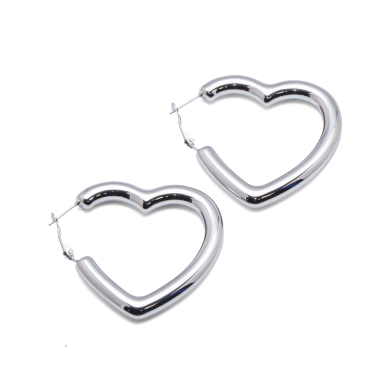 ARETES ZO16072E/52MM PLATEADO  ACERO INOXIDABLE F48