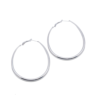 ARETES ZO13974E/60MM Plateado Acero Inoxidable F510 F510