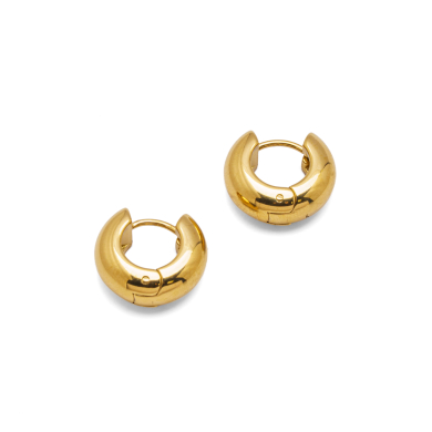 ARETES ZO11249E/8MM/200 PLATEADO ACERO INOXIDABLE F22