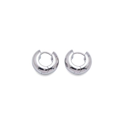 ARETES ZO11249E/8MM/200 PLATEADO ACERO INOXIDABLE F22