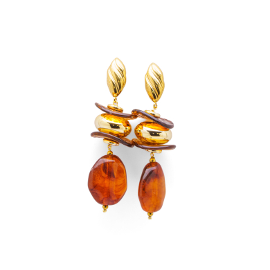 ARETES Y01586 CAFE ACERO INOXIDABLE