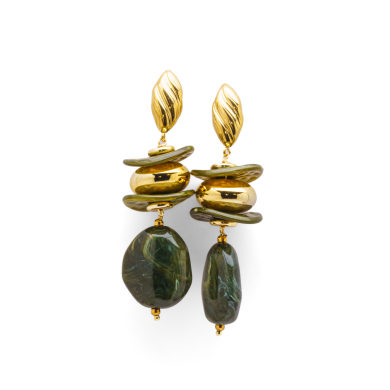 ARETES Y01586 VERDE ACERO INOXIDABLE