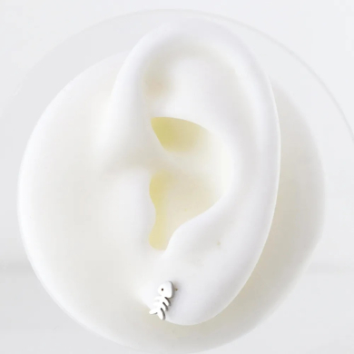 ARETES ZO4554E Plateado Acero Inoxidable G12