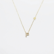 COLLAR COCN INICIAL Acero ZO8724N250 -2D15