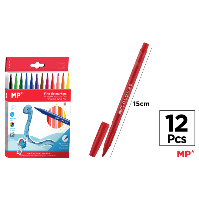 MARCADORES FINO 12U - E36