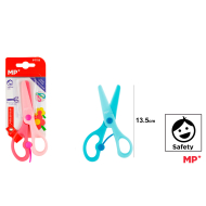 TIJERA ANTI CORTE NIÑO DE PLASTICO ABRE FACIL - G11
