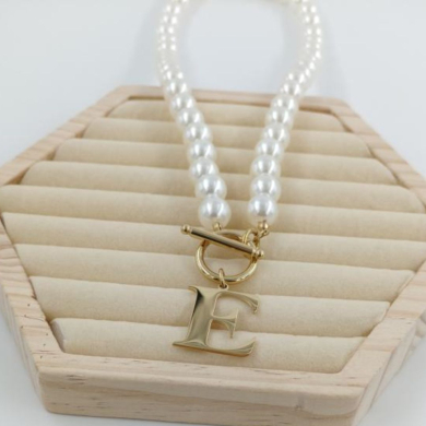 COLLAR ZO3115N300 Dorado E Acero Inoxidable -E52