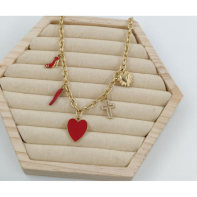 COLLAR ACERO ZO11494N 2A124