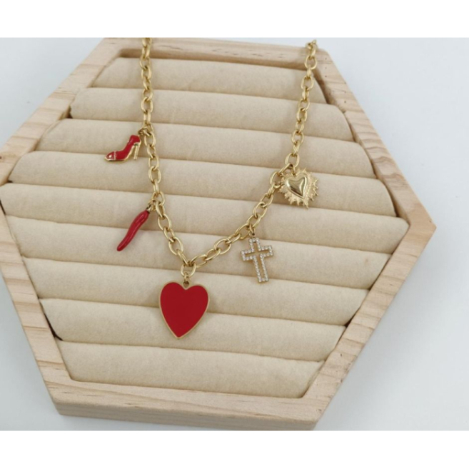 COLLAR ACERO ZO11494N 2A124