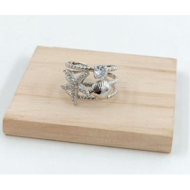 ANILLO ACERO ZO11742R /A41