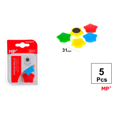 IMAN ESTRELLA COLORES 5 UDS G18
