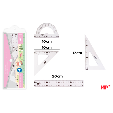 KIT DE REGLAS  4 PIEZAS - A25