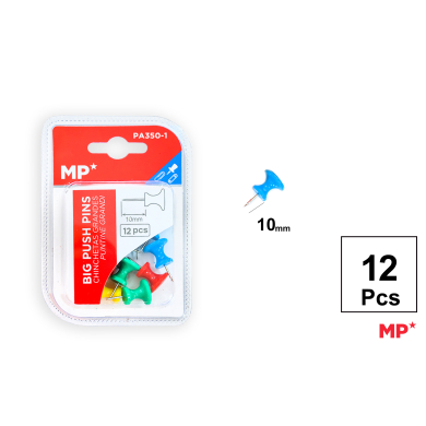 CHINCHETA GD DE COLORES 12 UDS - B21