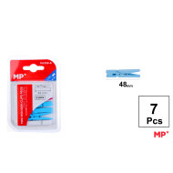 PINZA MADERA DE COLORES 48MM 7U - B25