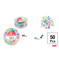 CHINCHETA CORCHO TRANSPARENTE ENVASE 50UDS - A34