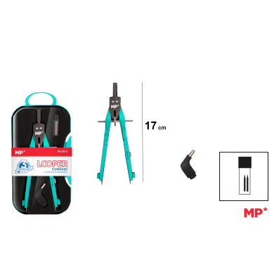 COMPÁS ESPECIAL LOOPER 3 PIEZAS - A16