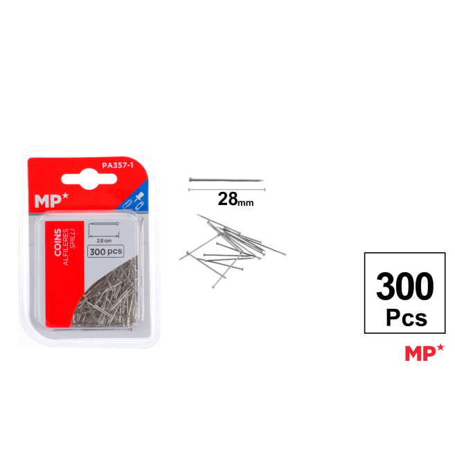 ALFILERES 2.8CM 300UD - F14