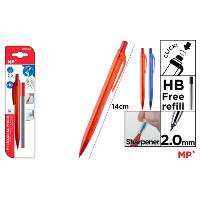 PORTAMINAS CON RECAMBIO MINAS 2,0MM - A46