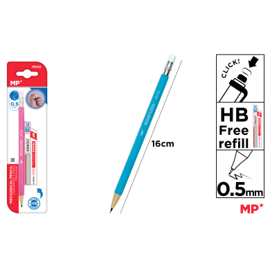 PORTAMINAS DISENO ESPECIAL CON RECAMBIO 0.5MM C16 - C35